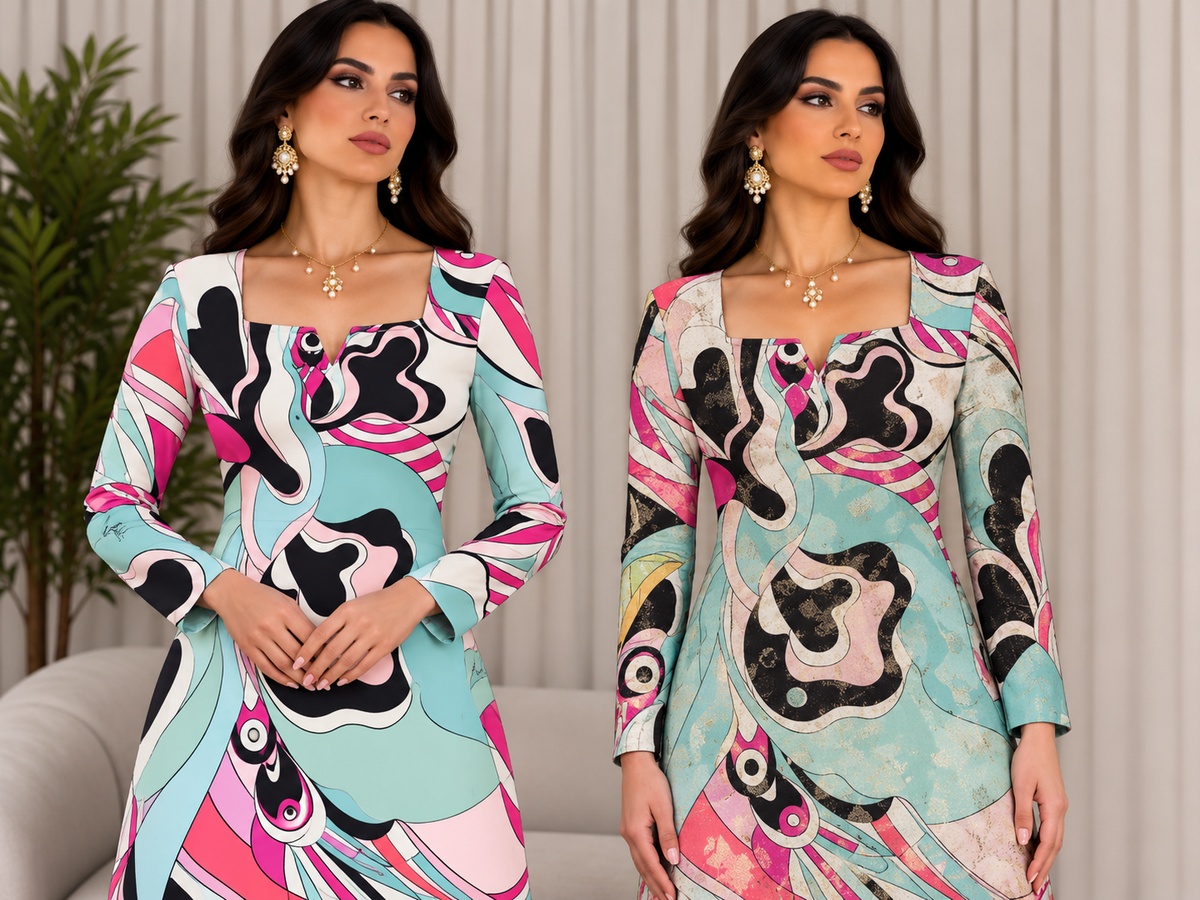 Pucci Aqua Bloom Silk & Chiffon