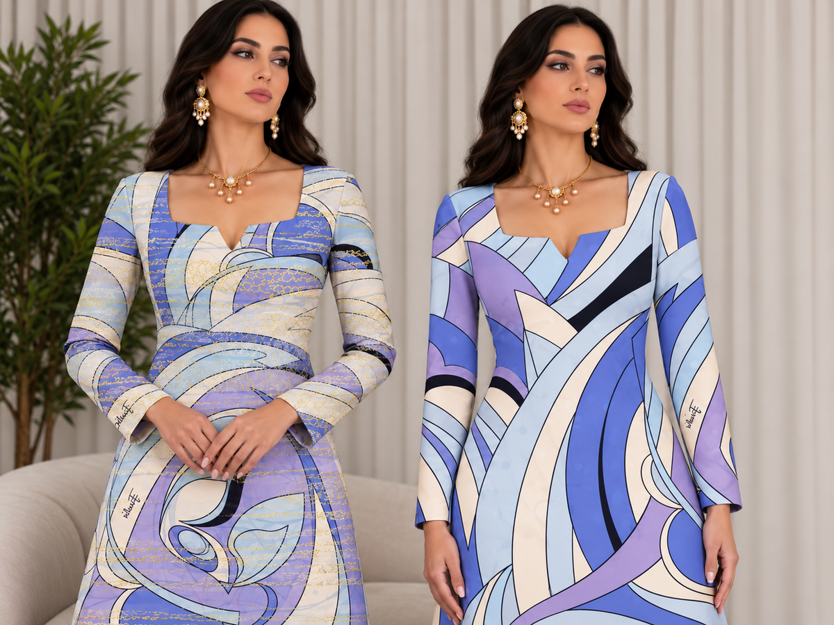 Pucci Silk & Chiffon Set — 3m Each
