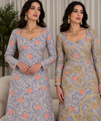 Silk & Chiffon Set