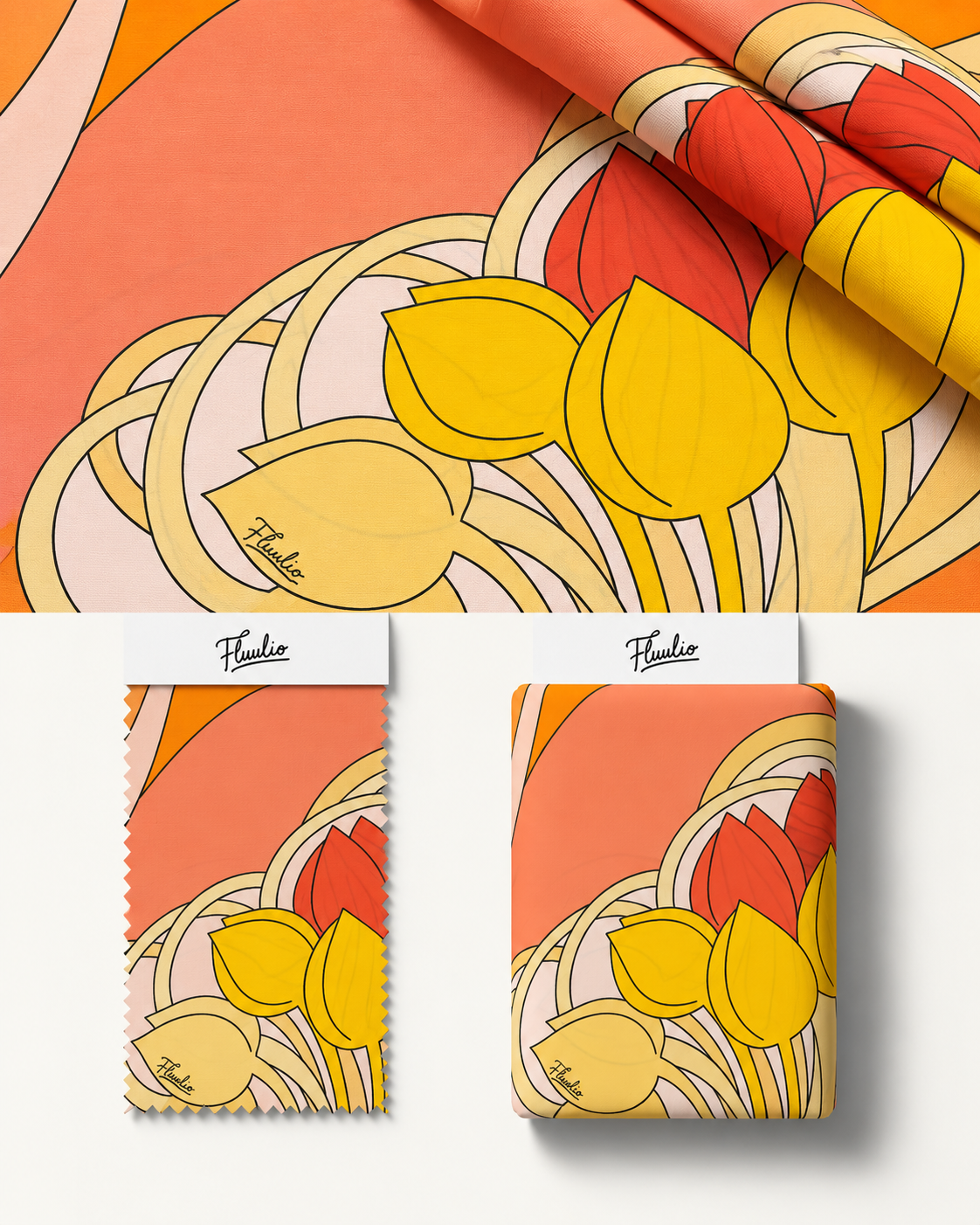 An Italian Pucci Cotton 3 meter Double Width