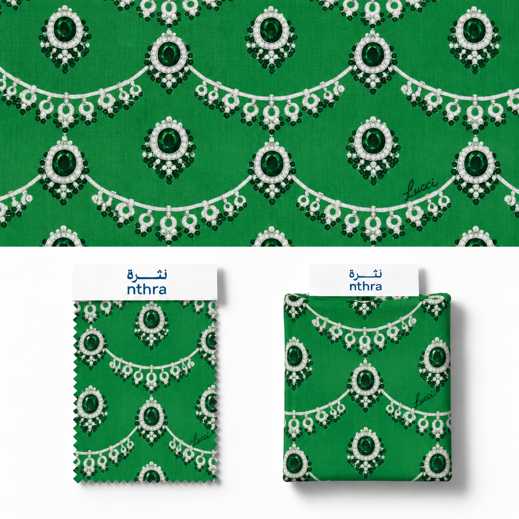 Lucci Emerald Jewel Cotton