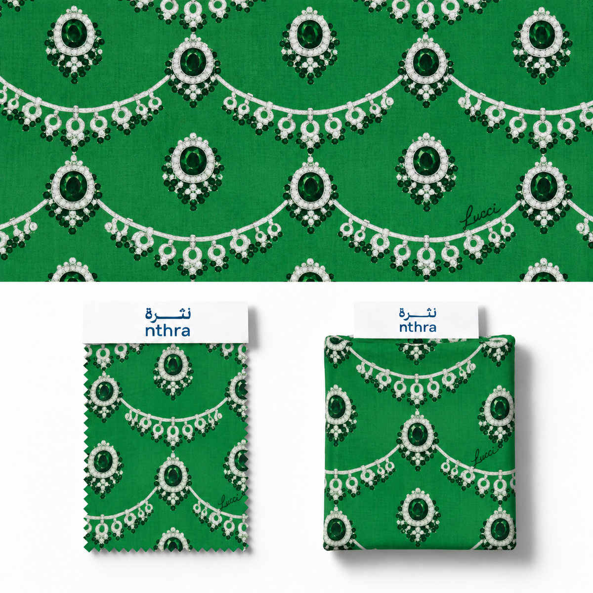 Lucci Emerald Jewel Cotton
