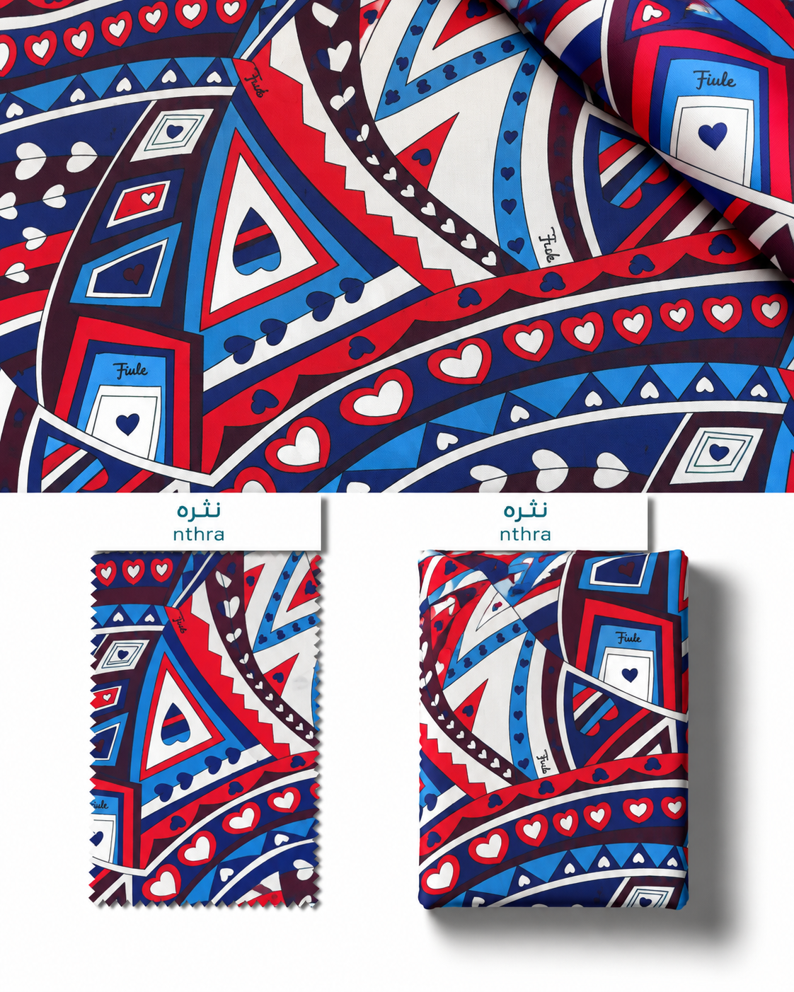 An Italian Pucci Cotton 3 meter Double Width