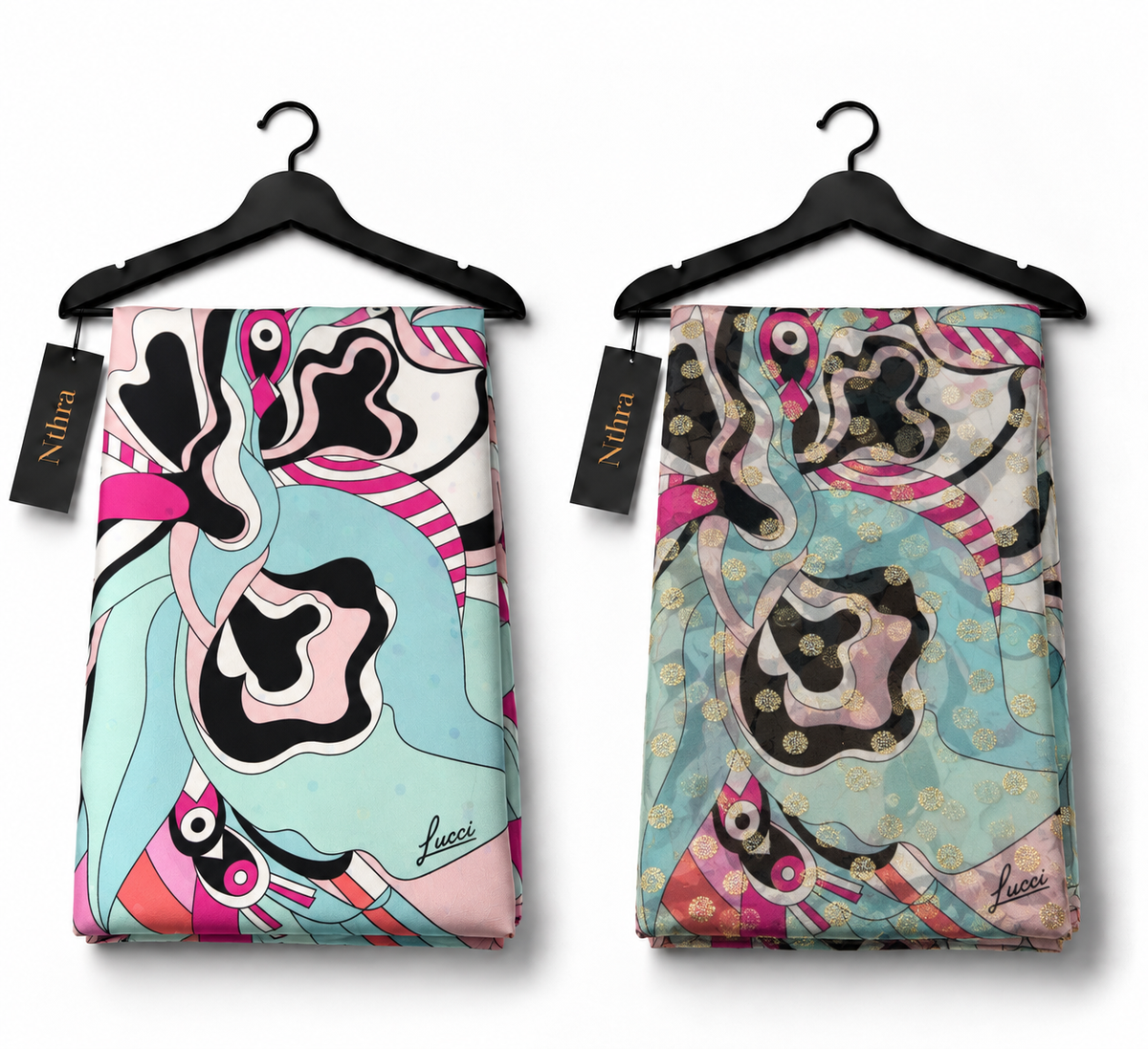 Pucci Aqua Bloom Silk & Chiffon