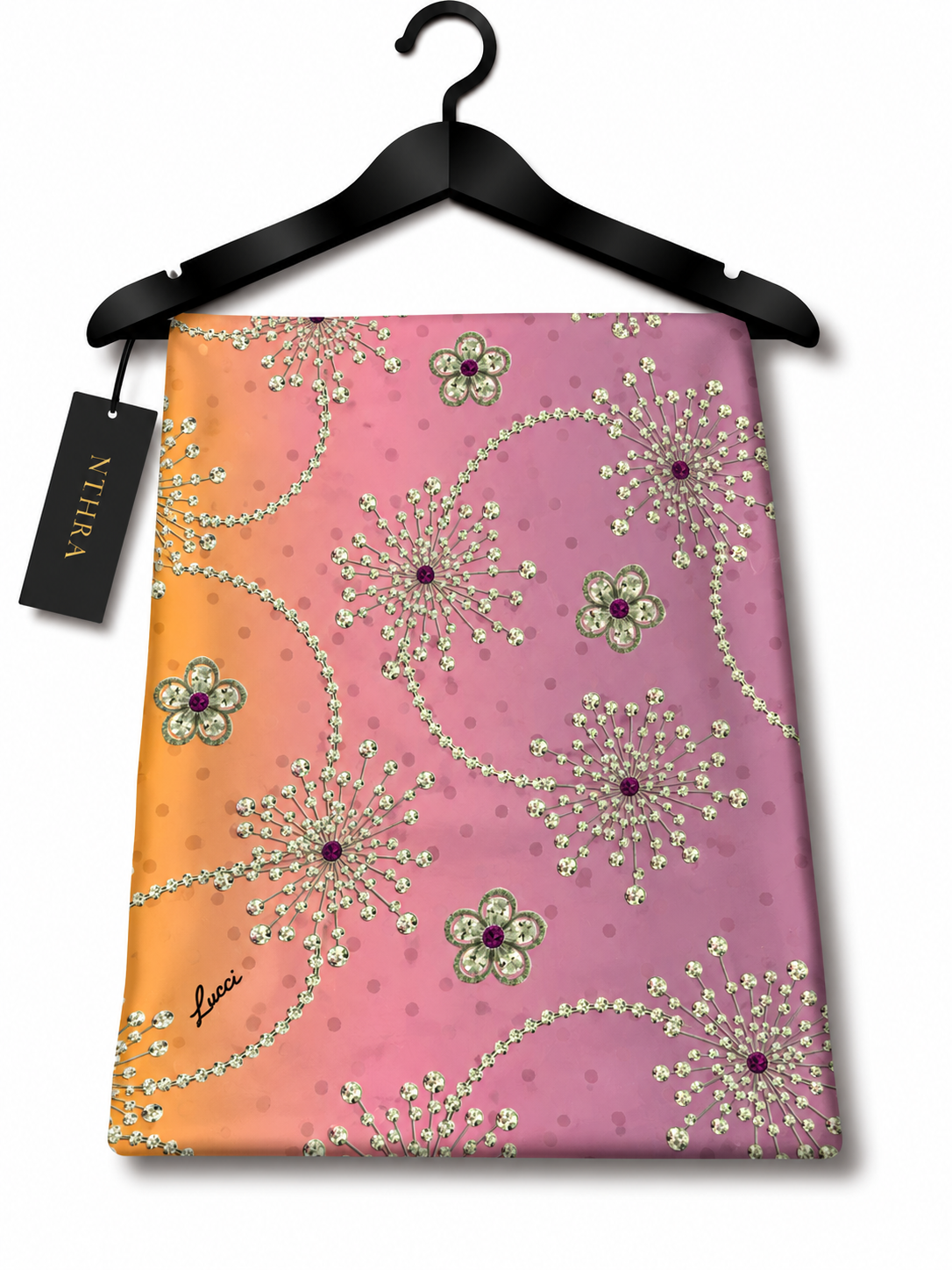 LUXURY LUCCI SILK 3 meter double width