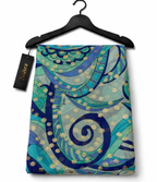 Pucci Italian Chiffon – Aqua Swirl