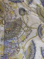 Three-Line Crystal Mukhawar — Pure Lucci Silk