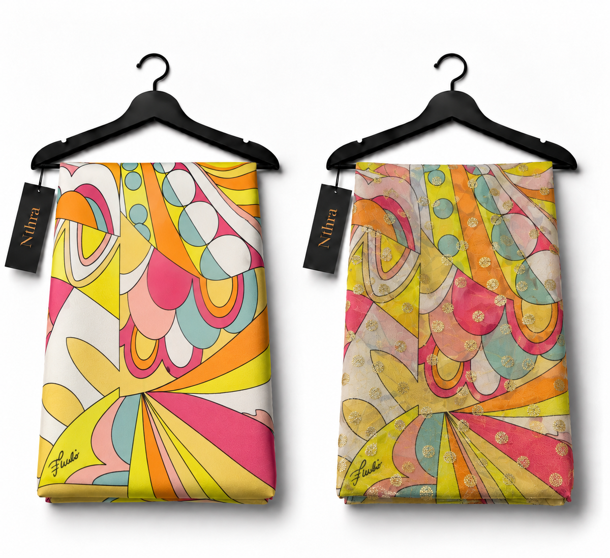 Pure Italian Pucci Silk & Chiffon