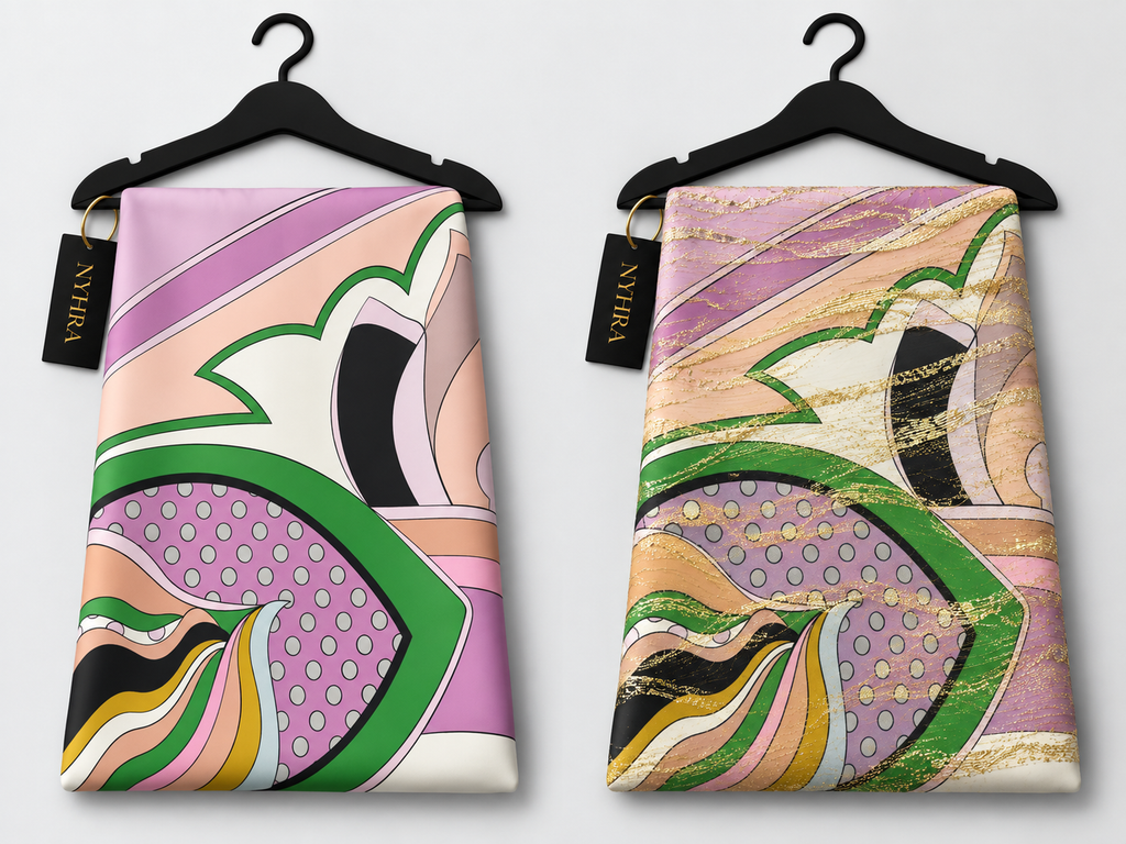 Pucci Silk & Chiffon Set — 3m Each