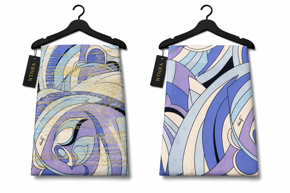 Pucci Silk & Chiffon Set — 3m Each
