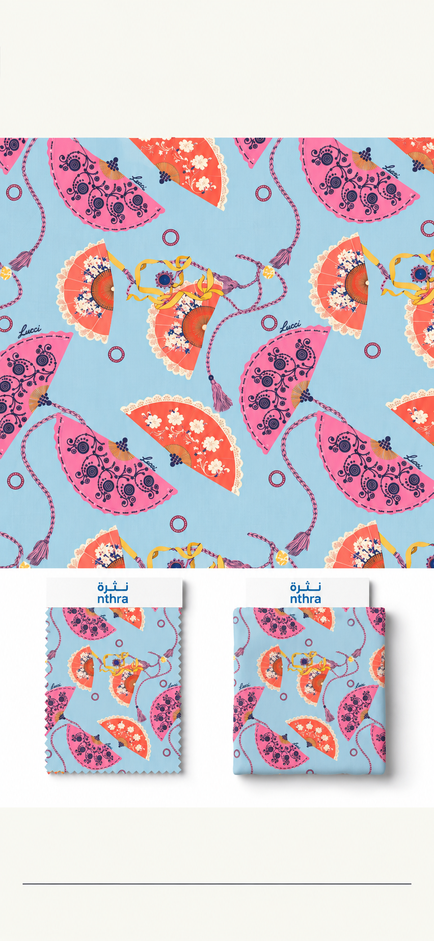 Luxury Lucci Cotton — 3m Double Width