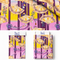 Pink Lagoon Fans — 3m Double Width