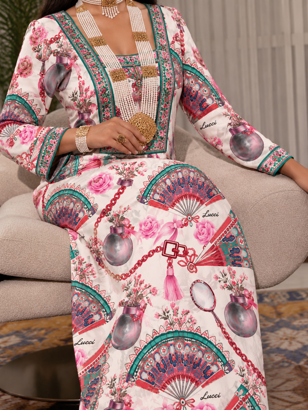 LUCCI Fabric – Exclusive Nthra Design