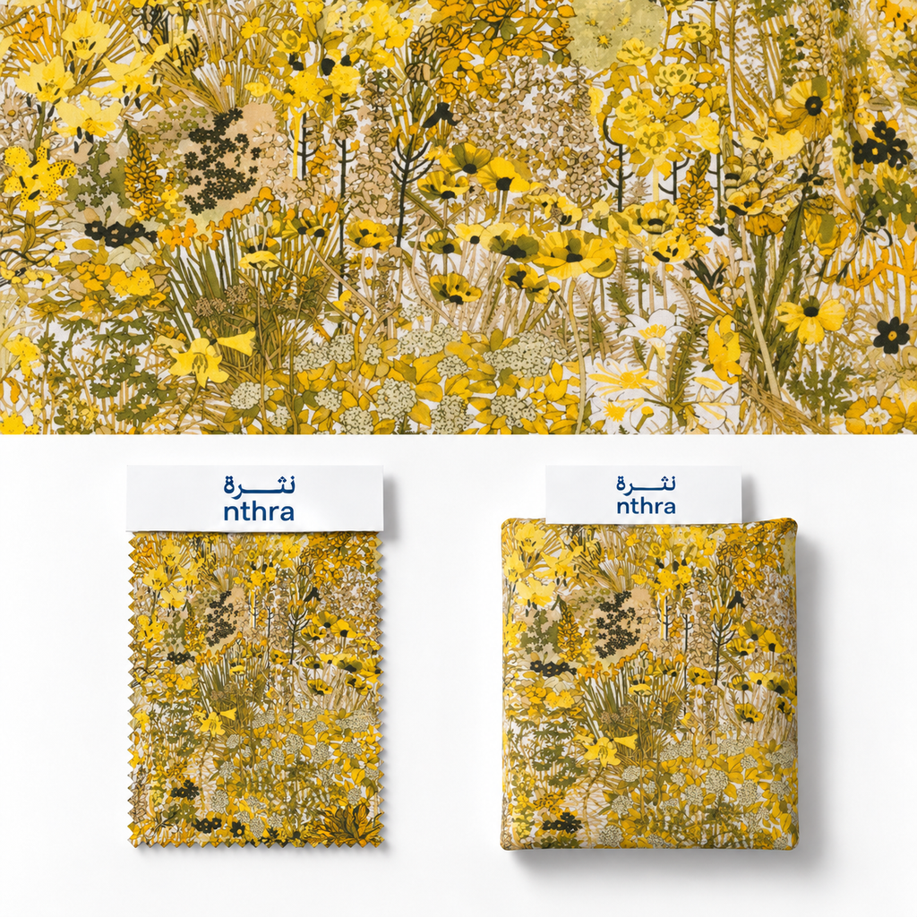 Liberty London Golden Meadow Cotton