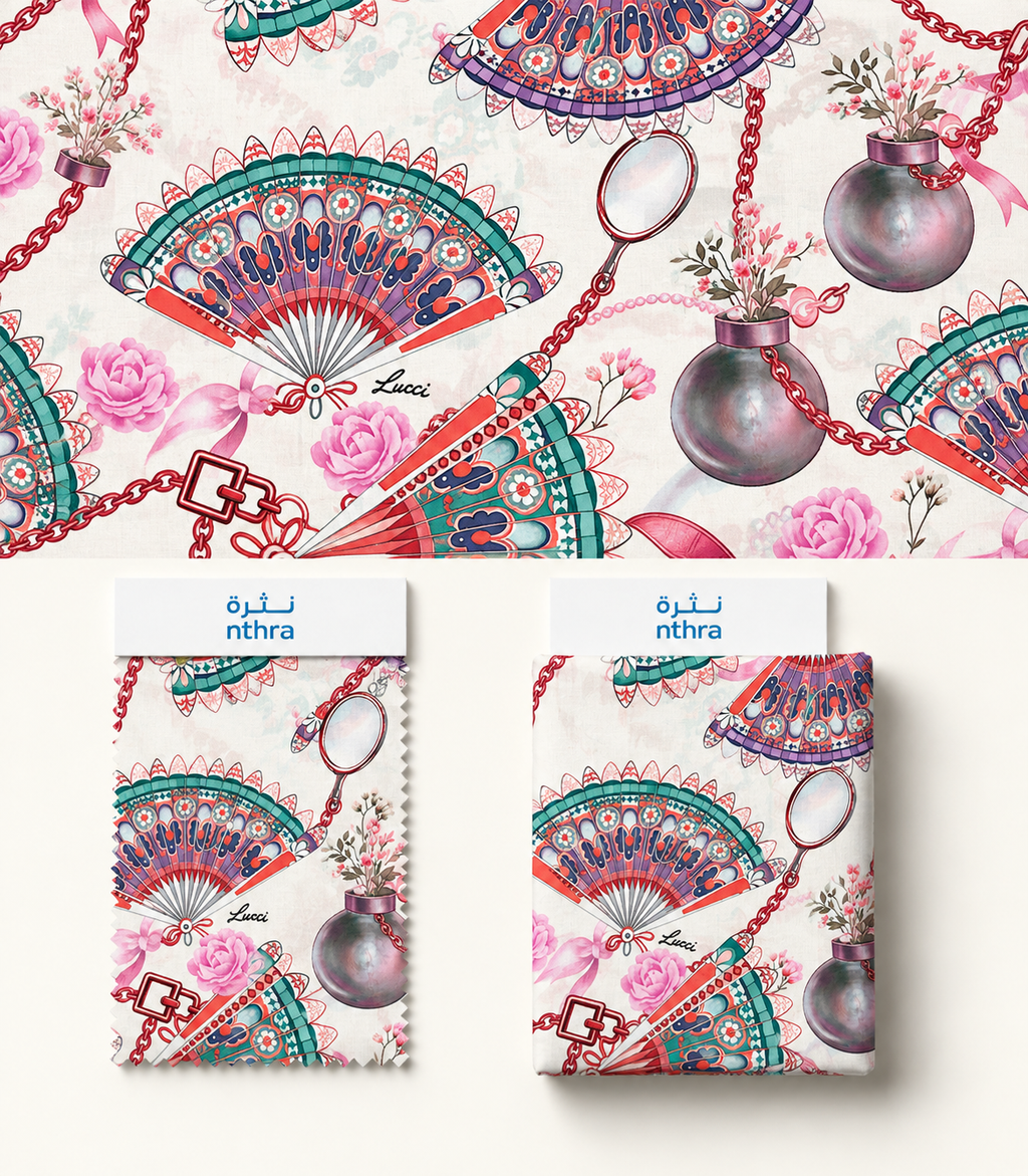 LUCCI Fabric – Exclusive Nthra Design