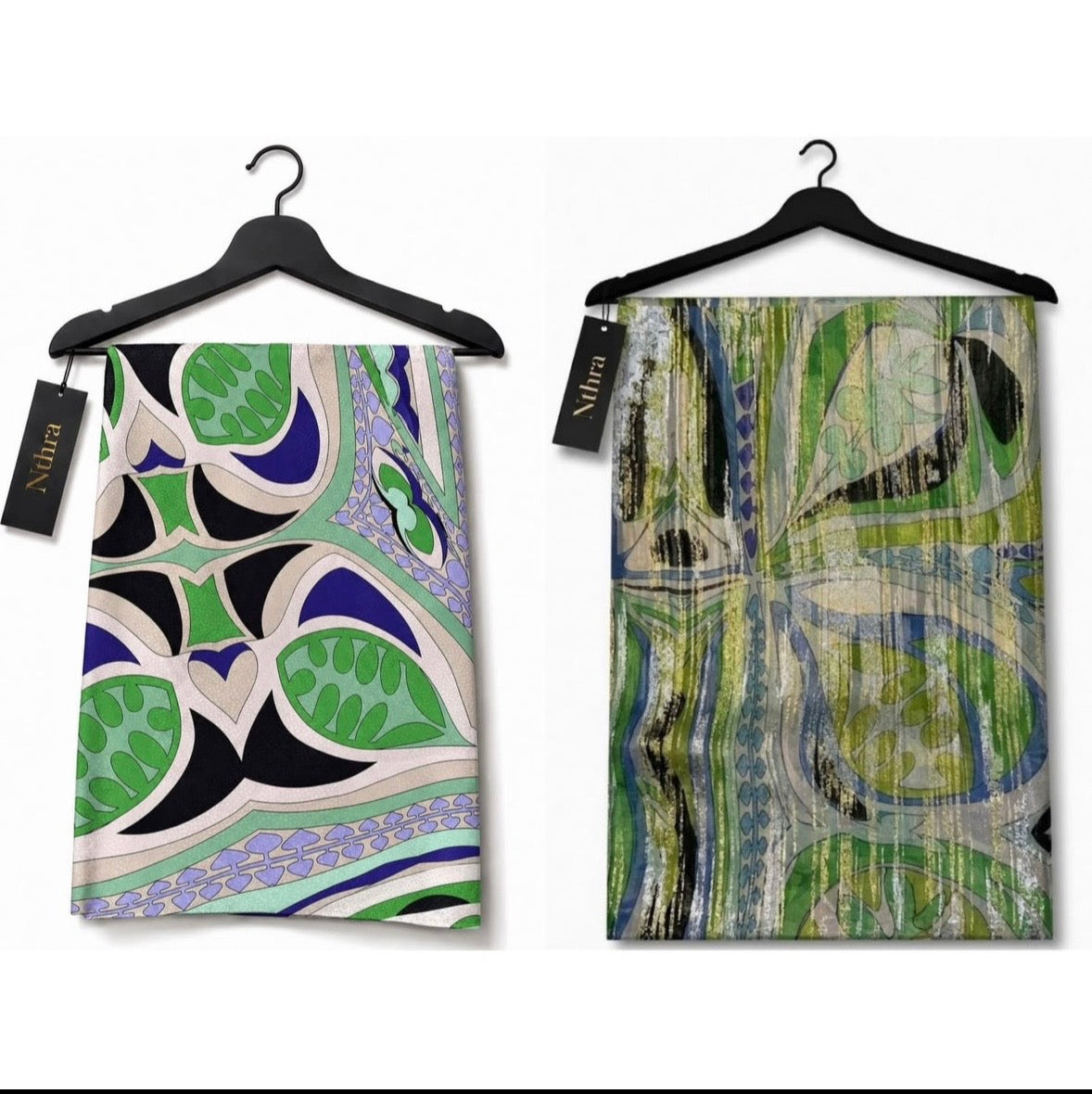 Pucci Silk & Chiffon Set — 3m Each, Double Width