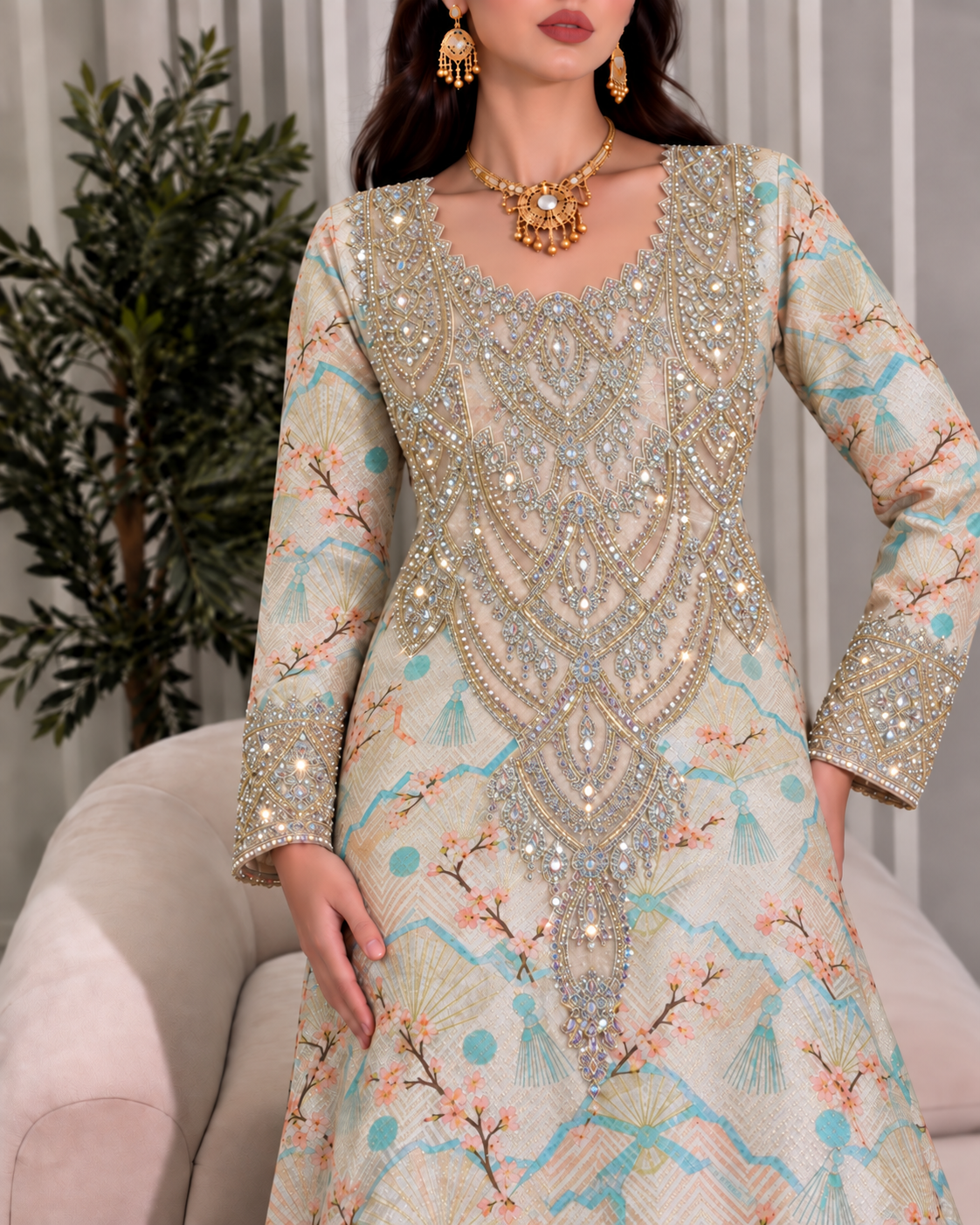 Crystal Mukhawar No. 06 — Pure Lucci Silk