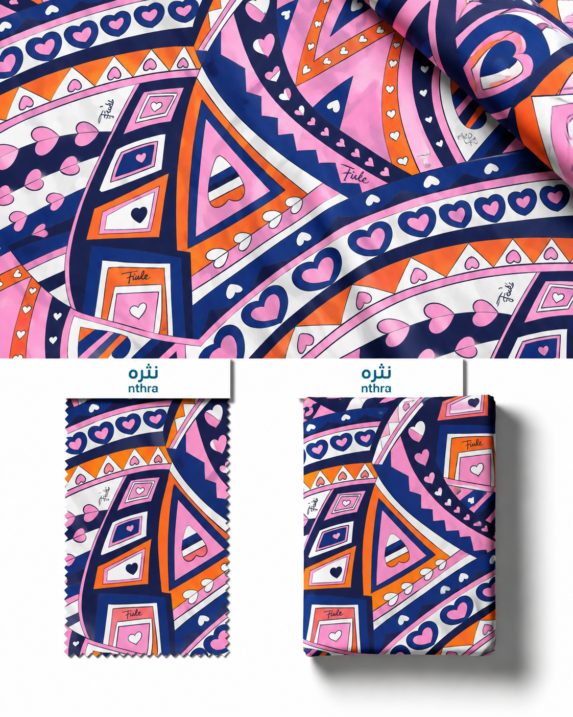An Italian Pucci Cotton 3 meter Double Width
