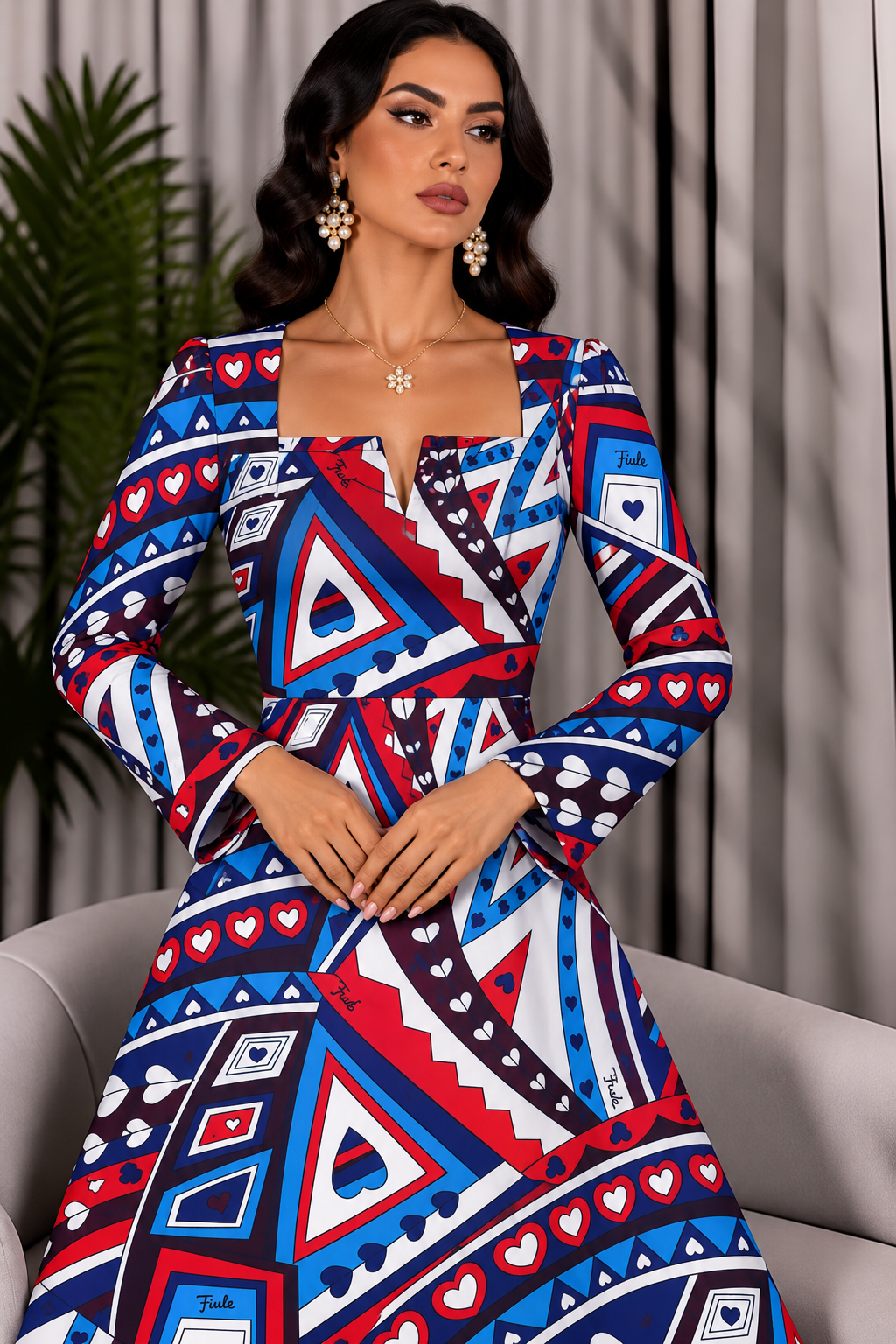 An Italian Pucci Cotton 3 meter Double Width